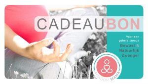 Cadeaubon bewust en natuurlijk zwanger